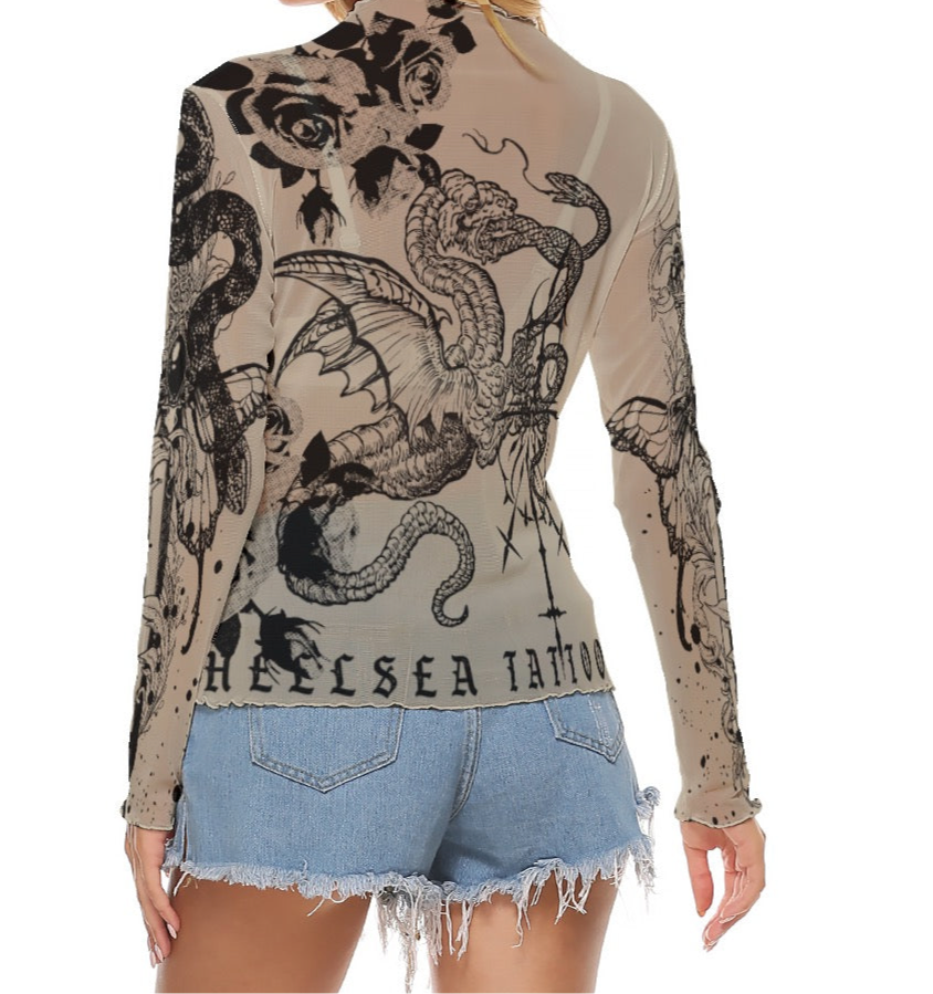 Engraven Flesh Mesh T-shirt