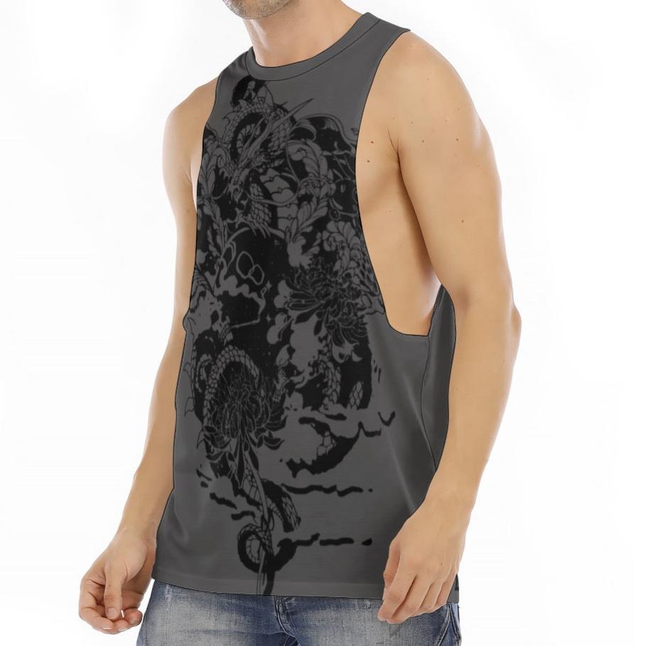 Dragon Daydream Muscle Tank Grey