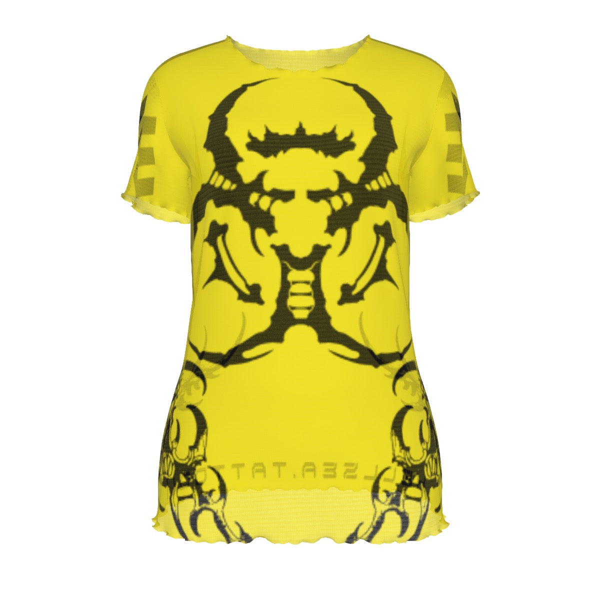 BioKvlt Hazard Yellow Sheer Tee