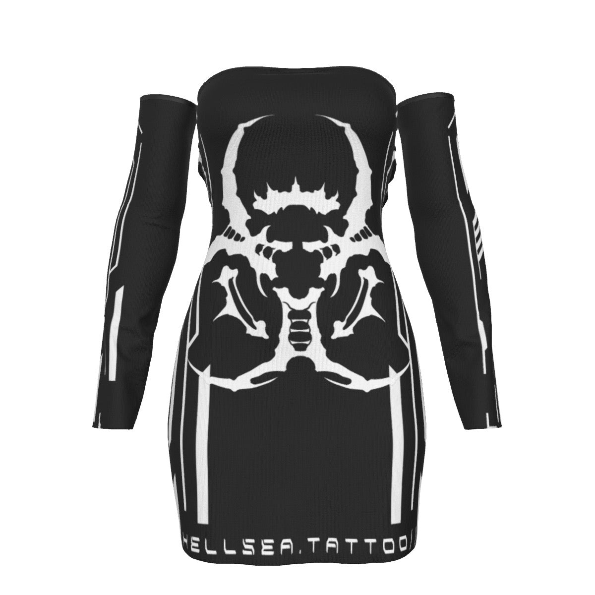 BioKvlt Rave Dress Blvck