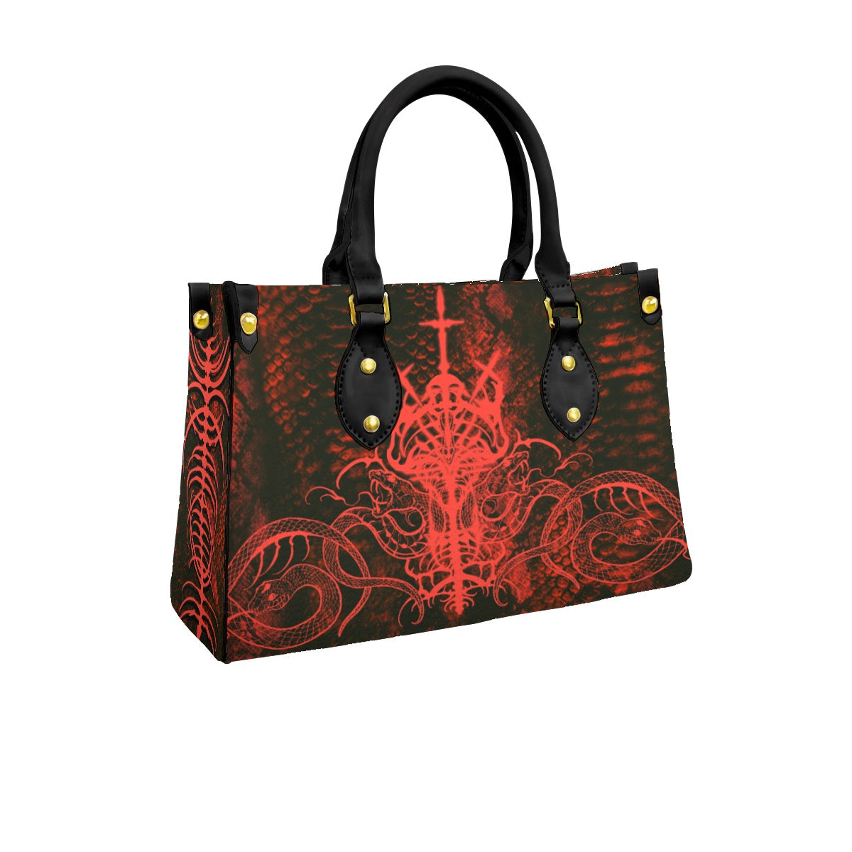 Red Viper Tote Bag