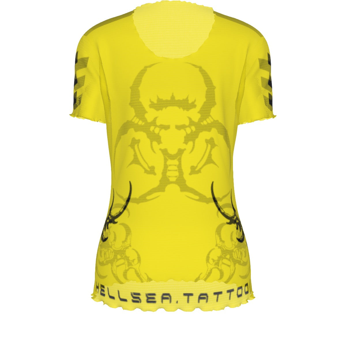 BioKvlt Hazard Yellow Sheer Tee