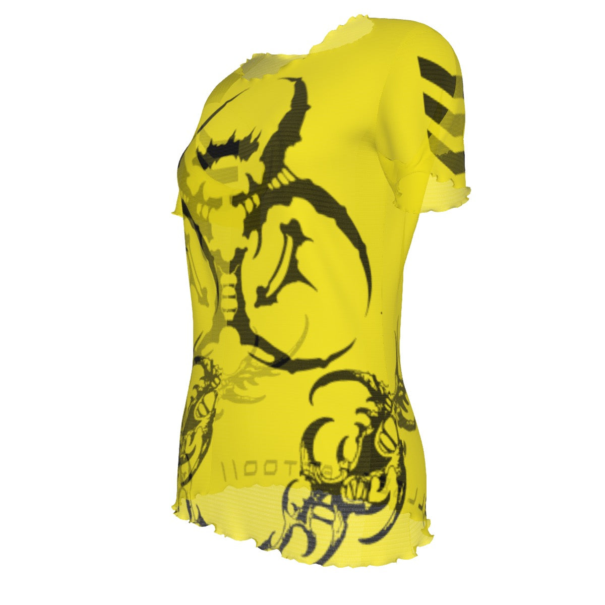 BioKvlt Hazard Yellow Sheer Tee