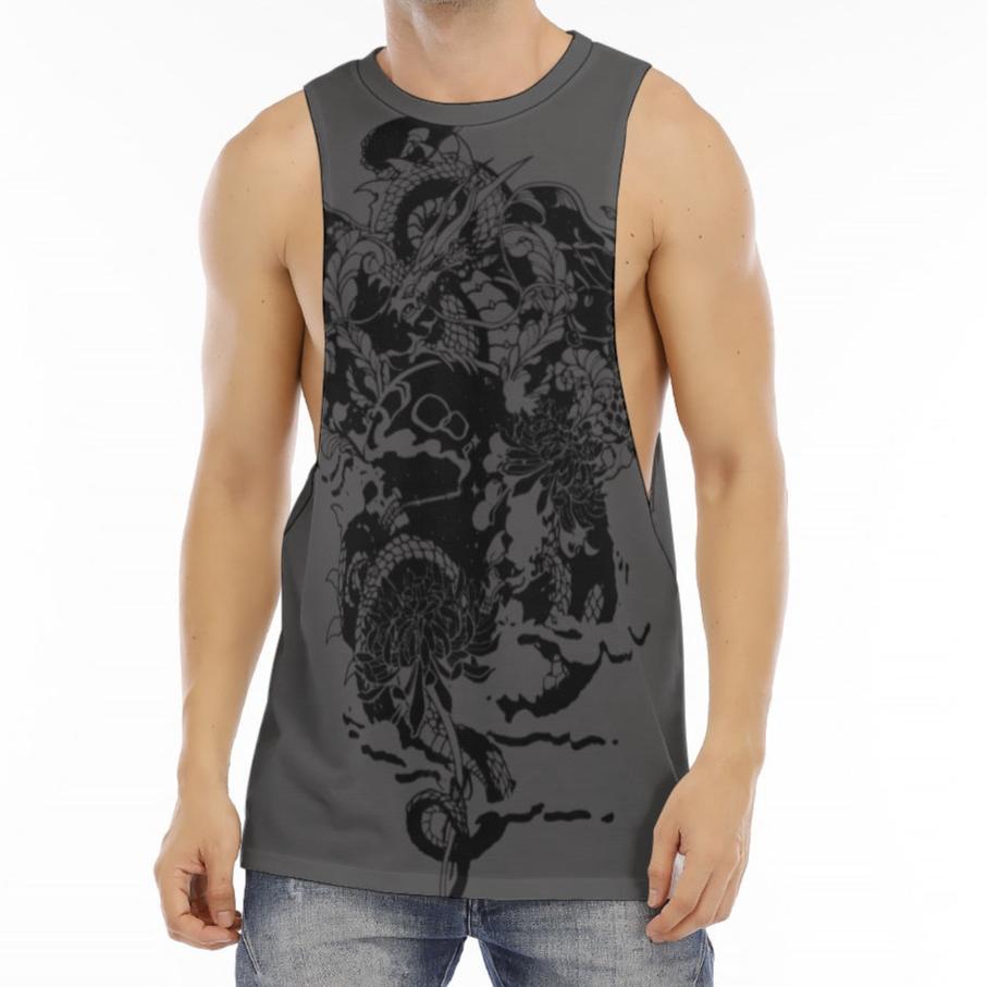 Dragon Daydream Muscle Tank Grey