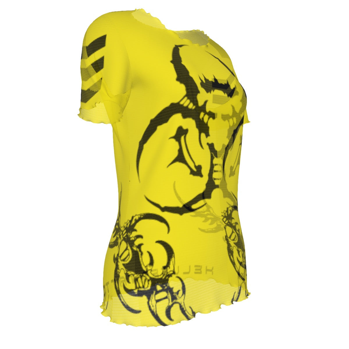 BioKvlt Hazard Yellow Sheer Tee