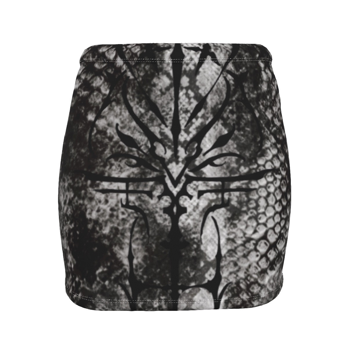 Viper Print Skirt