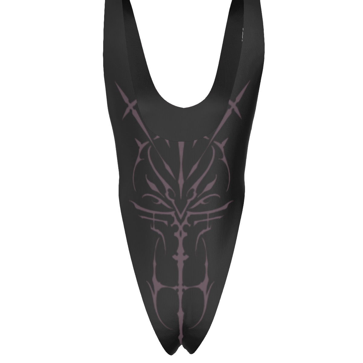 Dark Romance Highwaisted One Piece Swimsuit