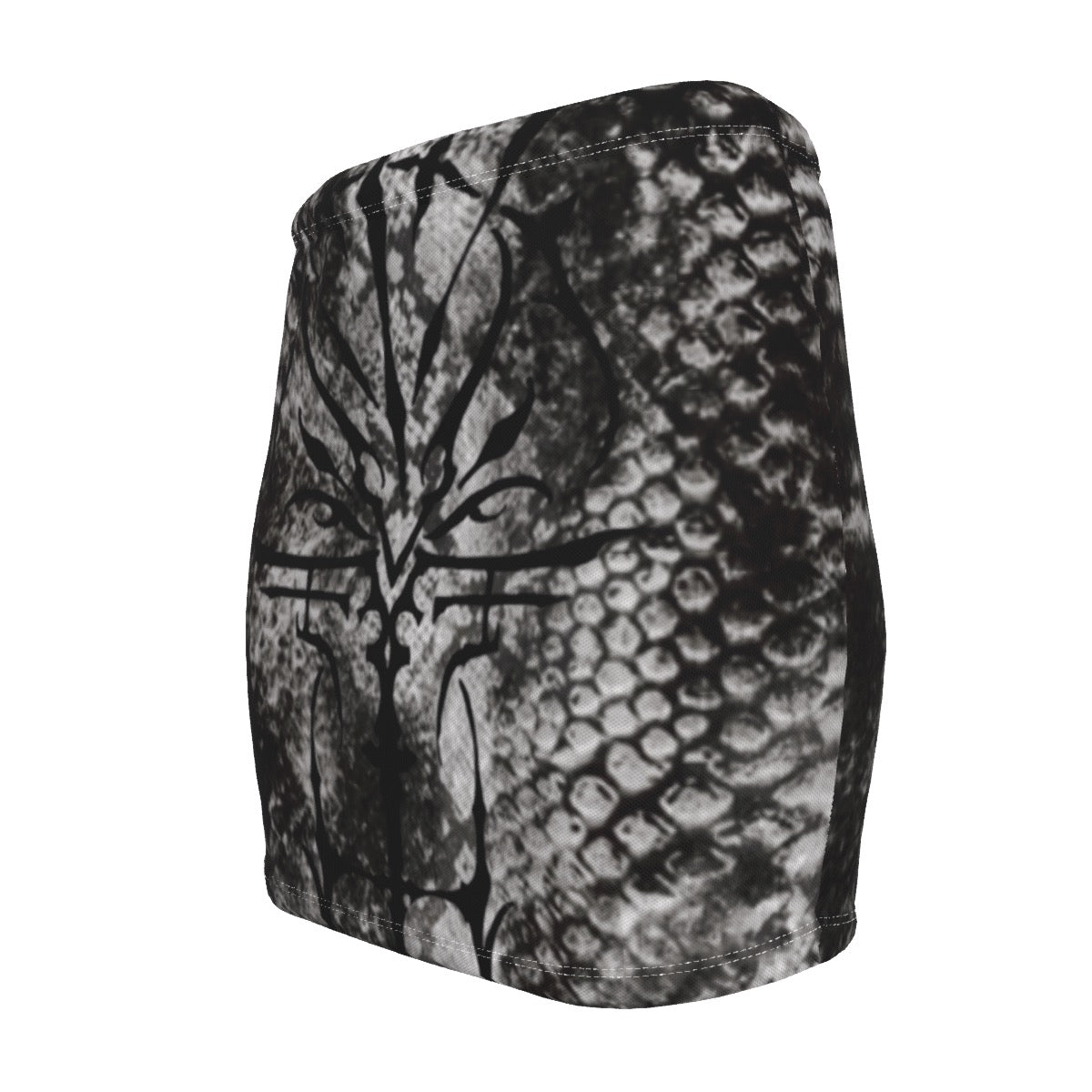 Viper Print Skirt