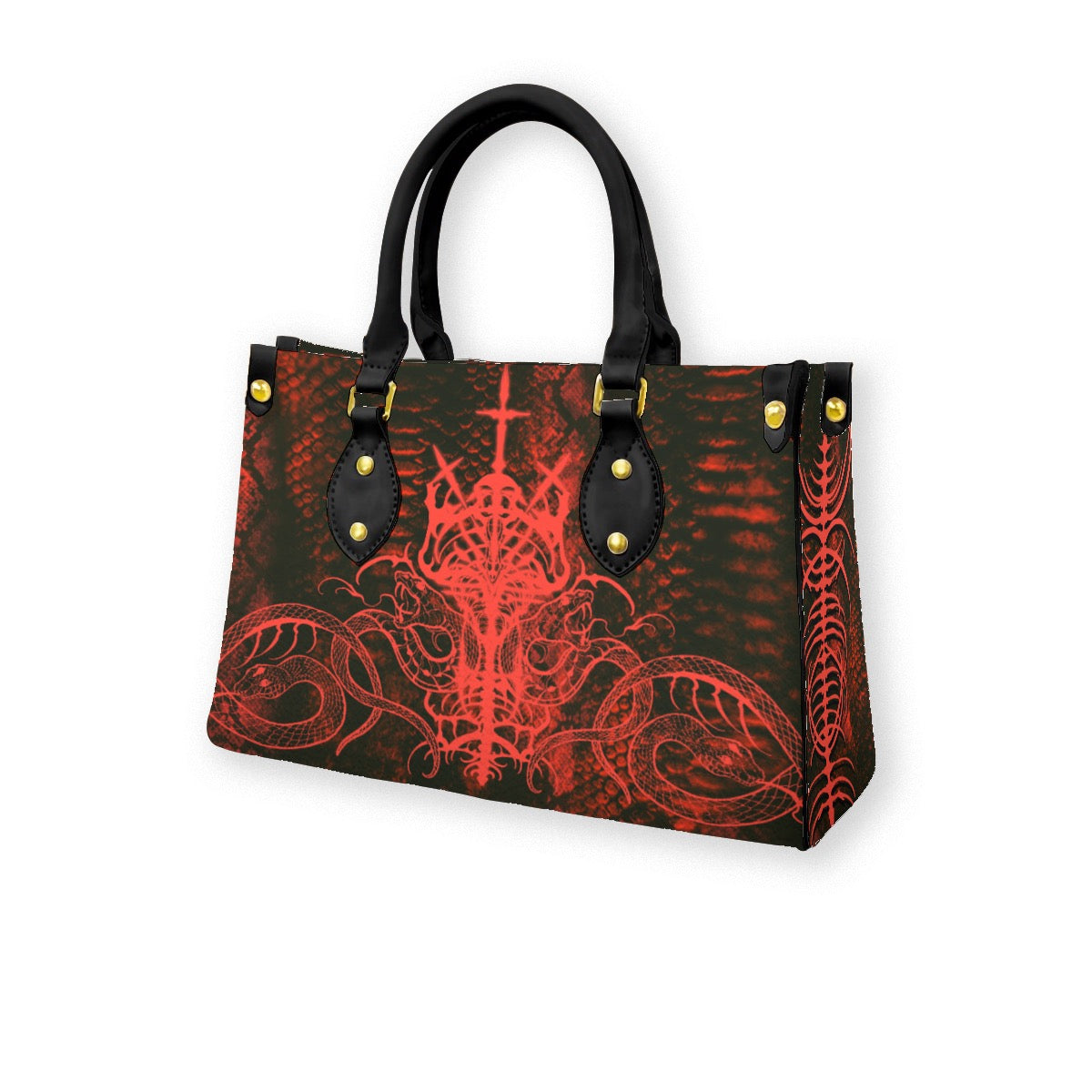 Red Viper Tote Bag