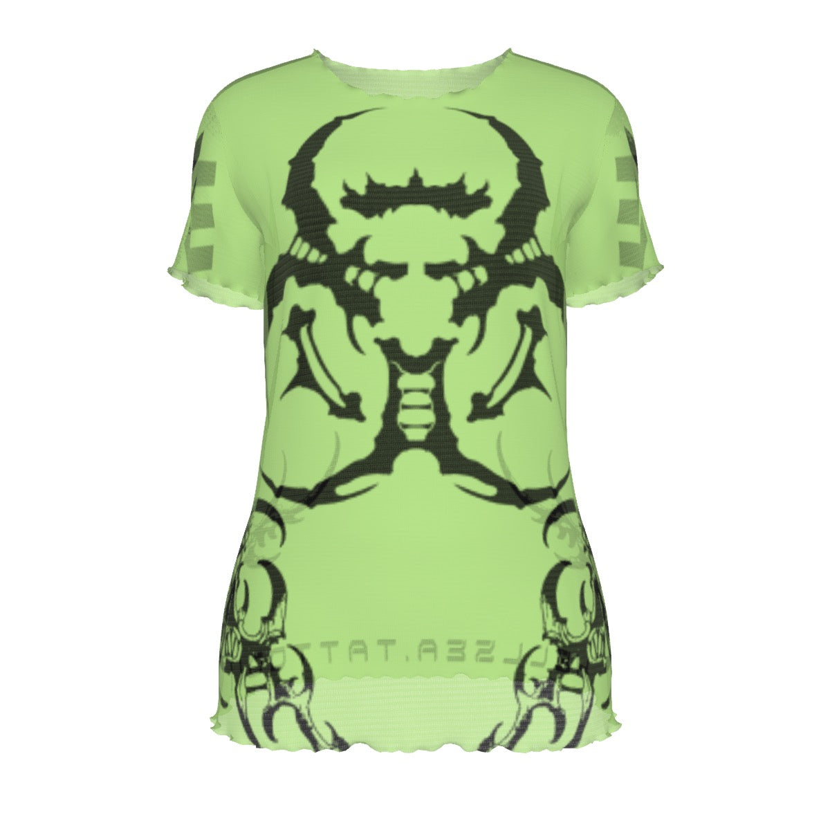 BioKvlt Toxic Green Sheer Tee