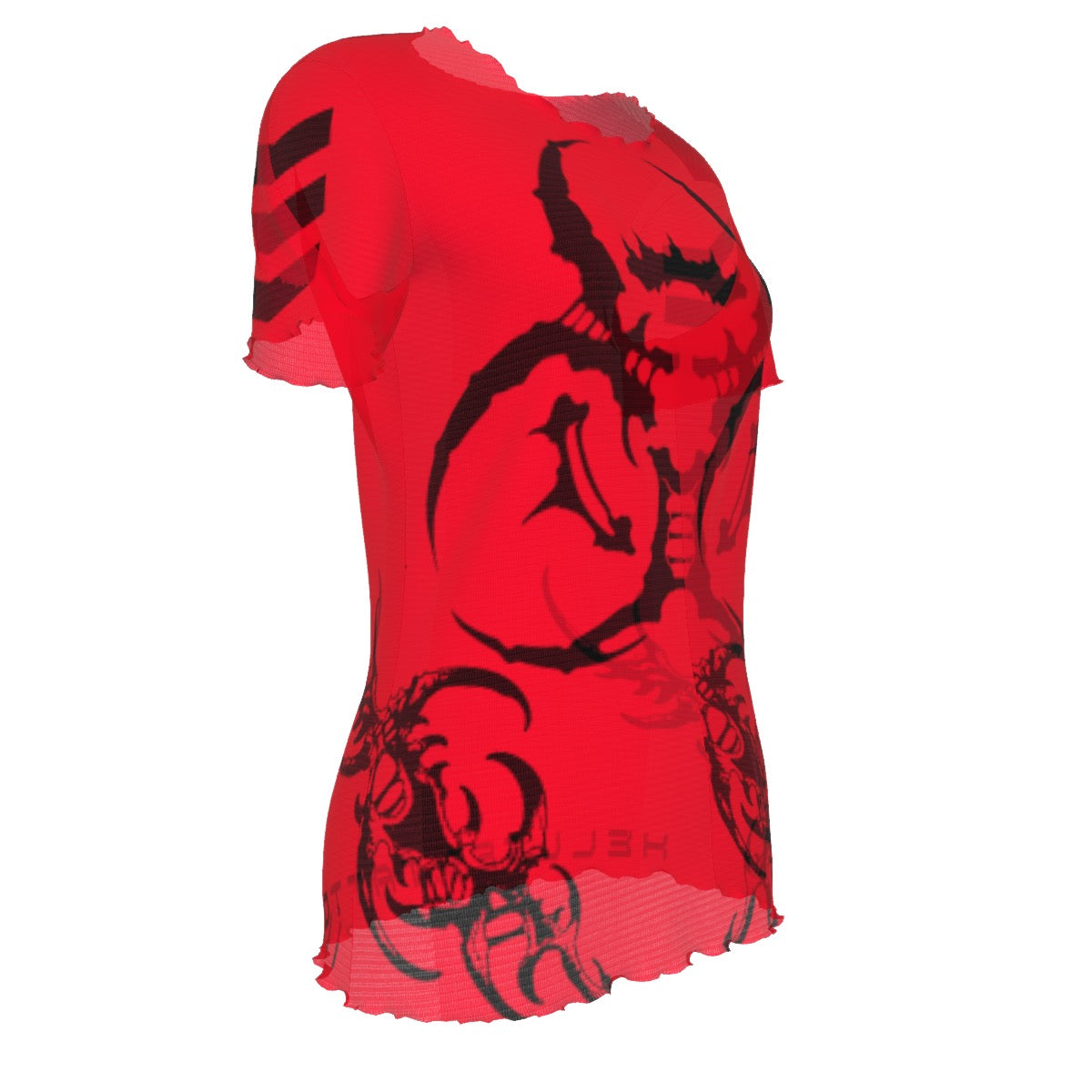 BioKvlt Breach Red Sheer Tee