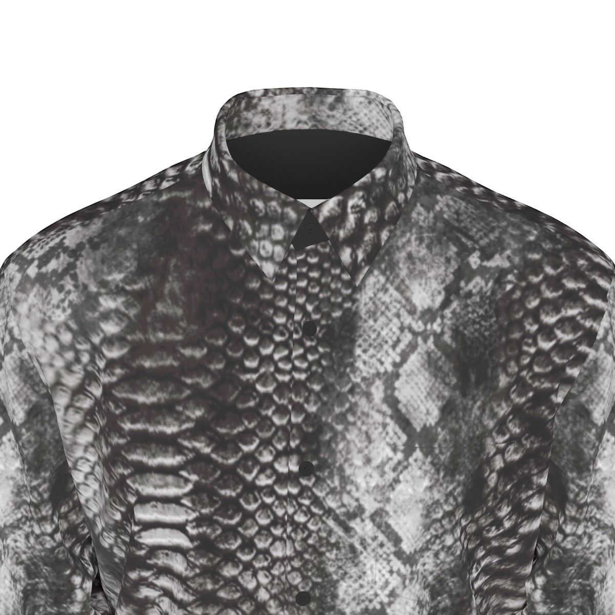 White Viper Long Sleeve Shirt
