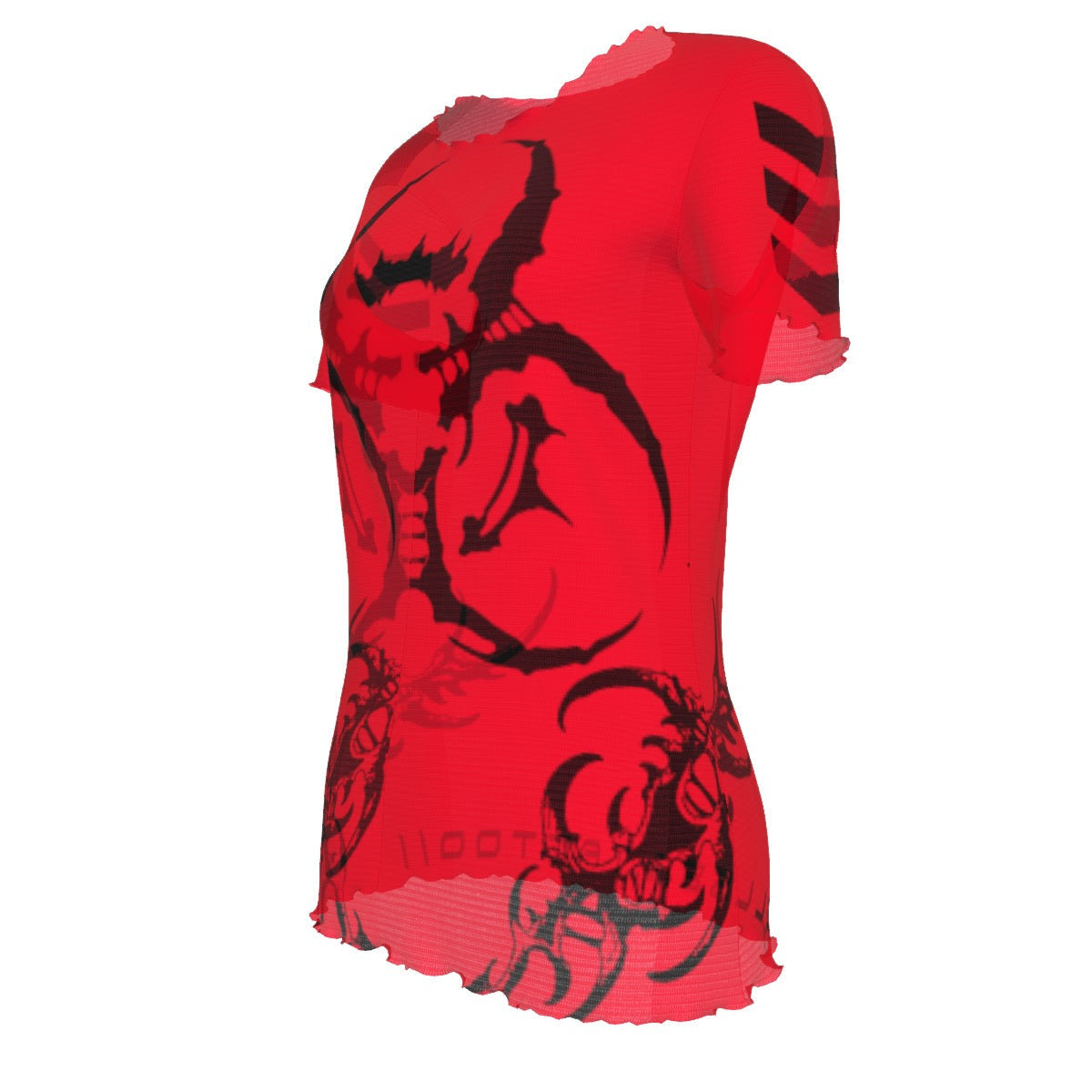 BioKvlt Breach Red Sheer Tee