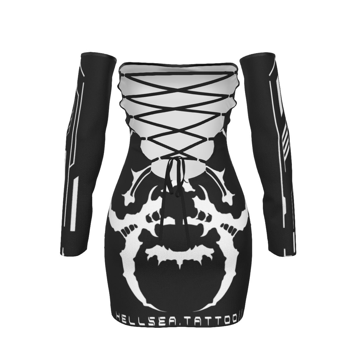 BioKvlt Rave Dress Blvck