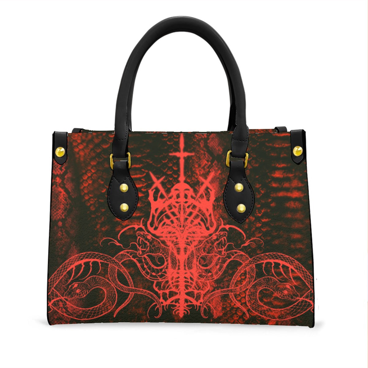 Red Viper Tote Bag