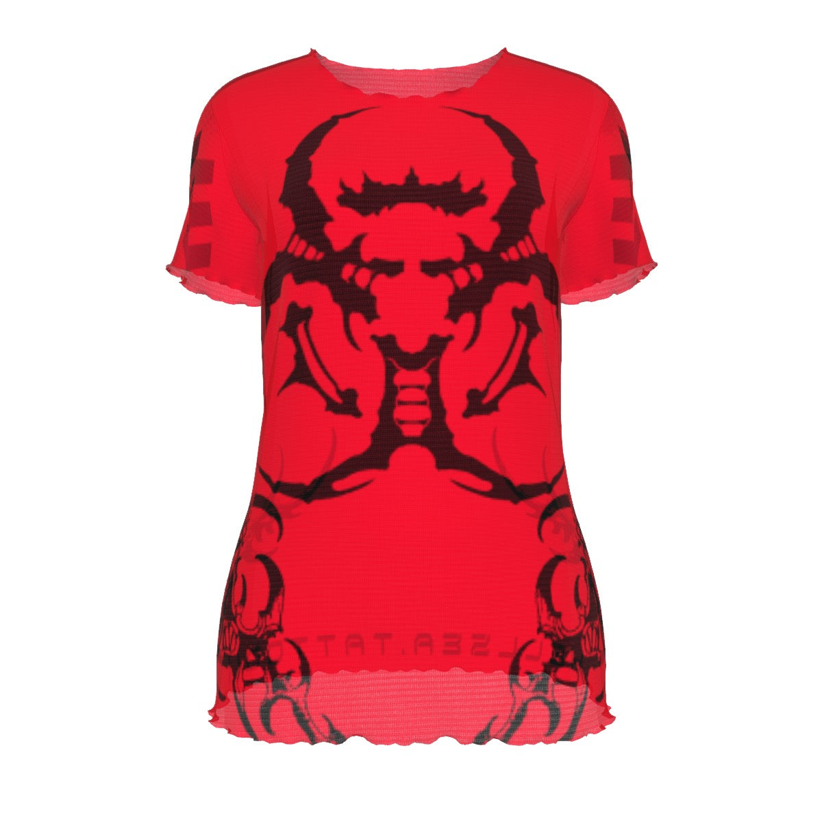 BioKvlt Breach Red Sheer Tee