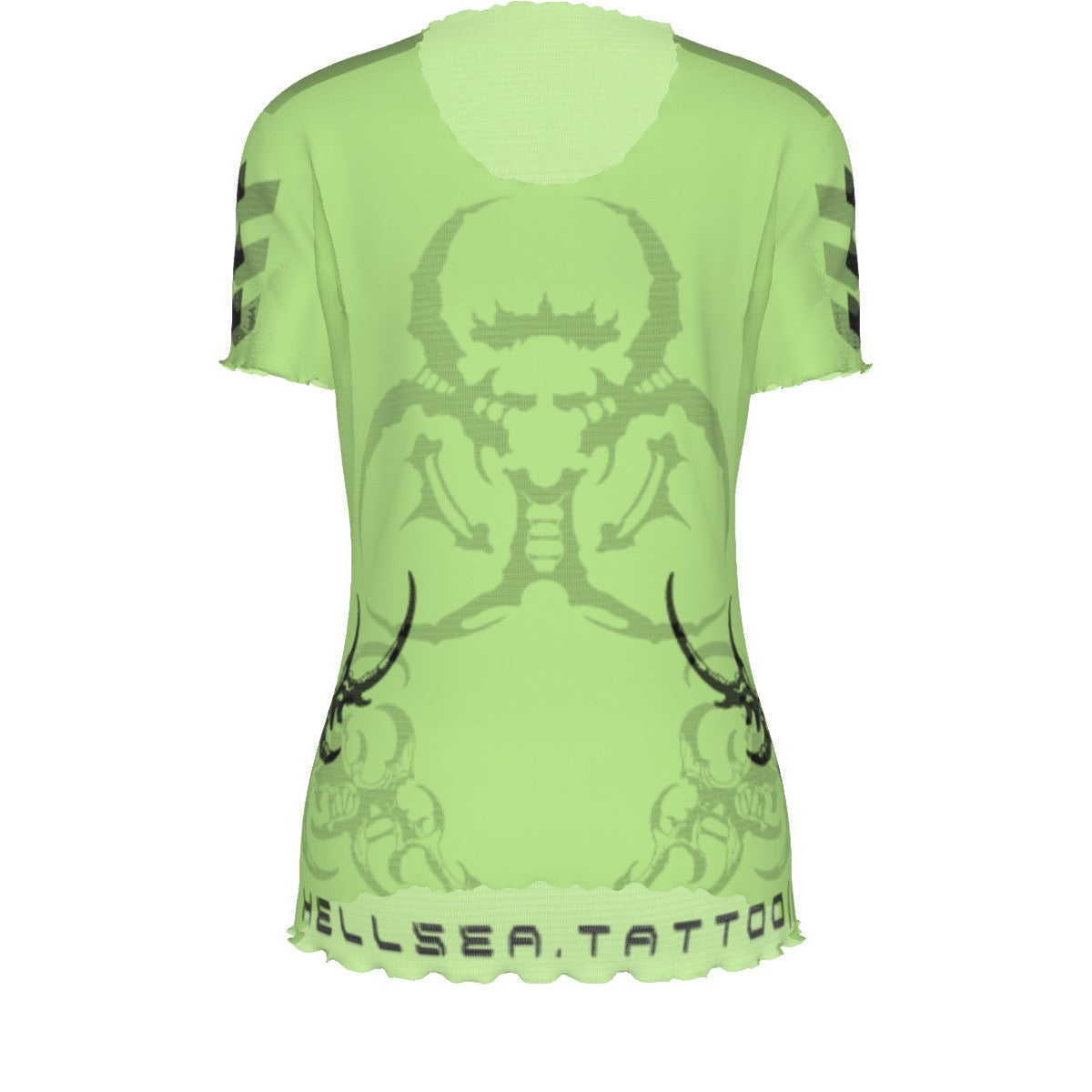 BioKvlt Toxic Green Sheer Tee