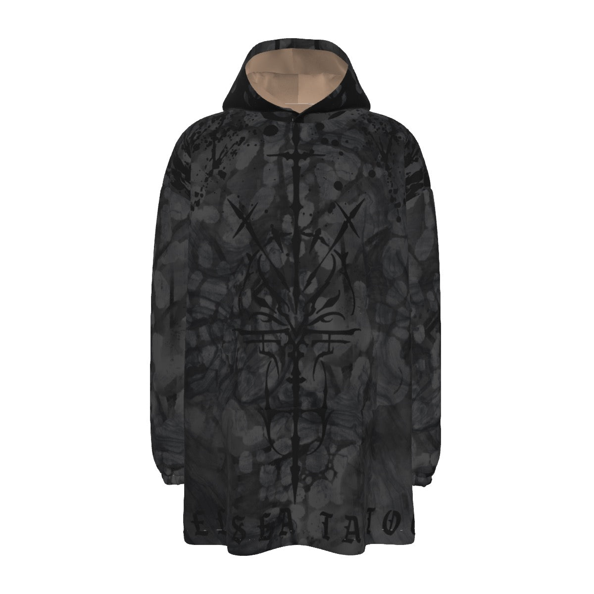 Hellsea Tattoo Fleece Sherpa Sigil Hoodie