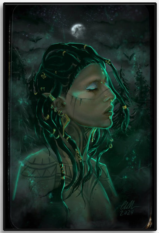 "Glory" Black Frame Mural