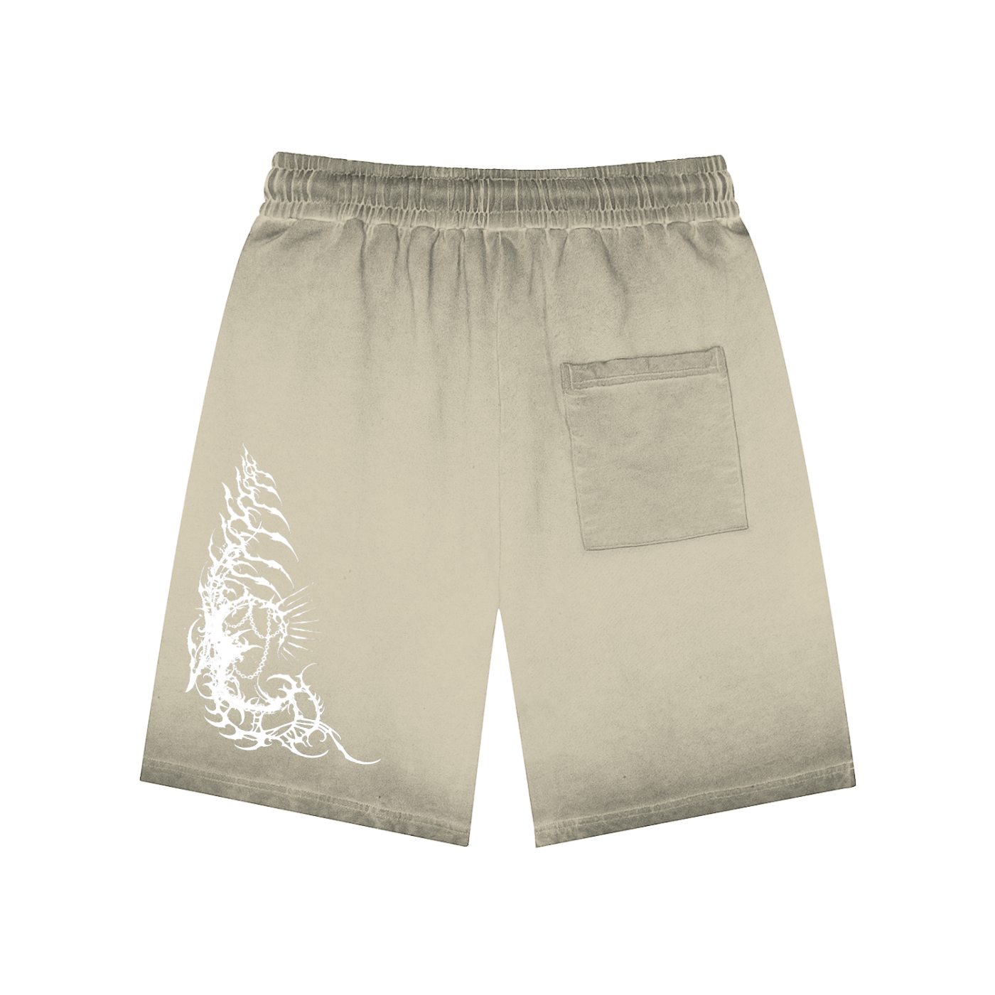 Faith Reaper Sigil Reverse Dyed Sweatshorts