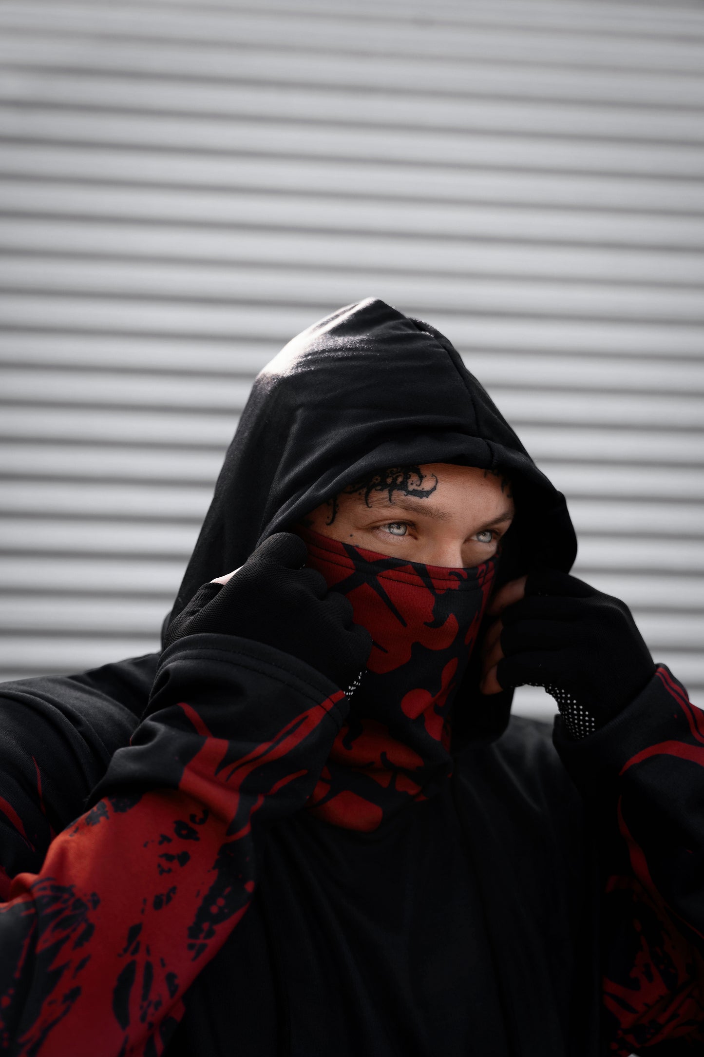 Bloodlust Heavy Fleece Hoodie With Mask
