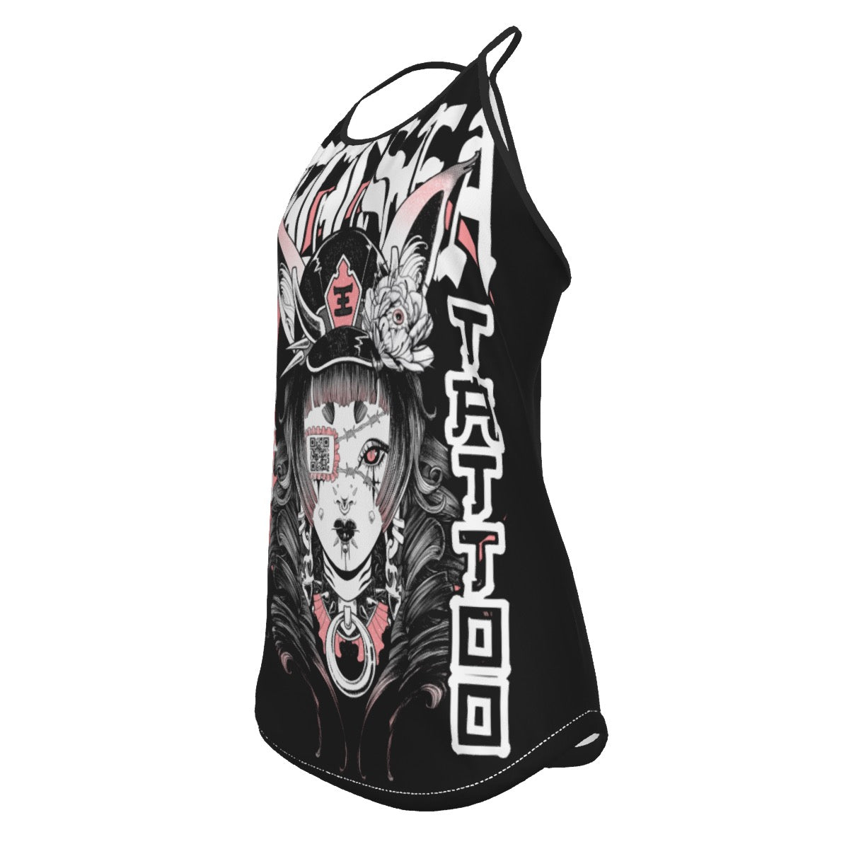 Hellsea Tattoo Open Back Tank