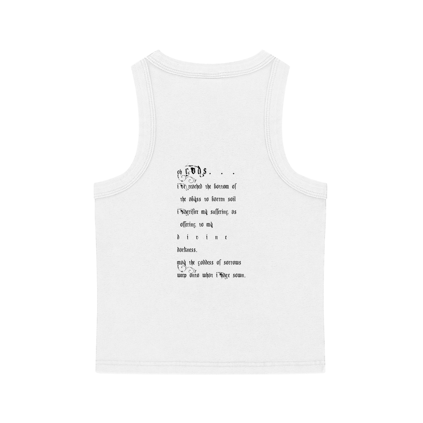 Faith Reaper W Snow Washed Tank Top