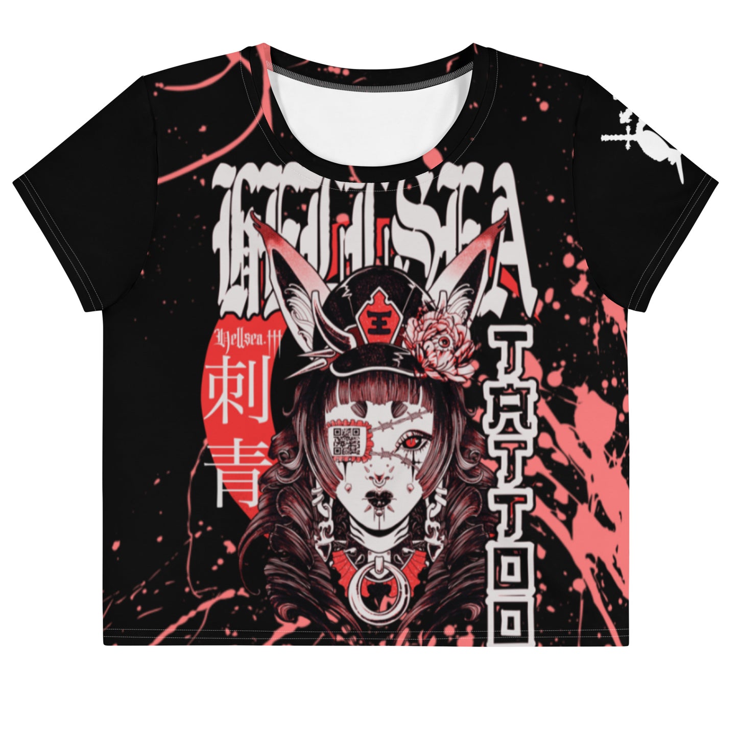 Hellsea Tattoo Classic Crop Tee