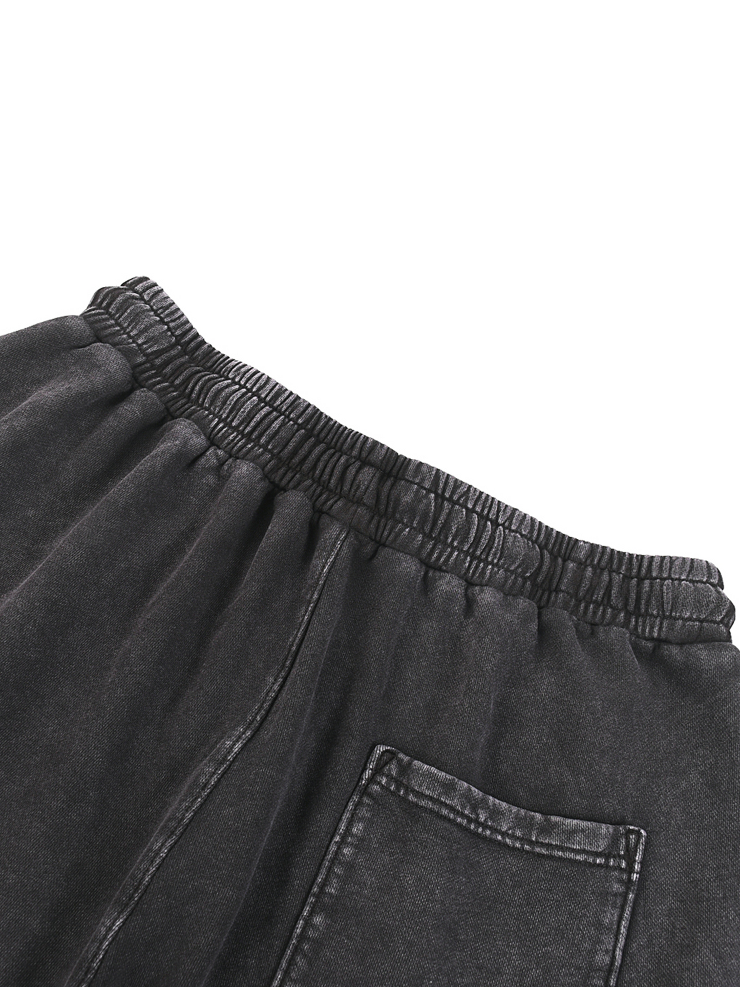 Grave Rubbing Acid Wash Straight Leg Pants