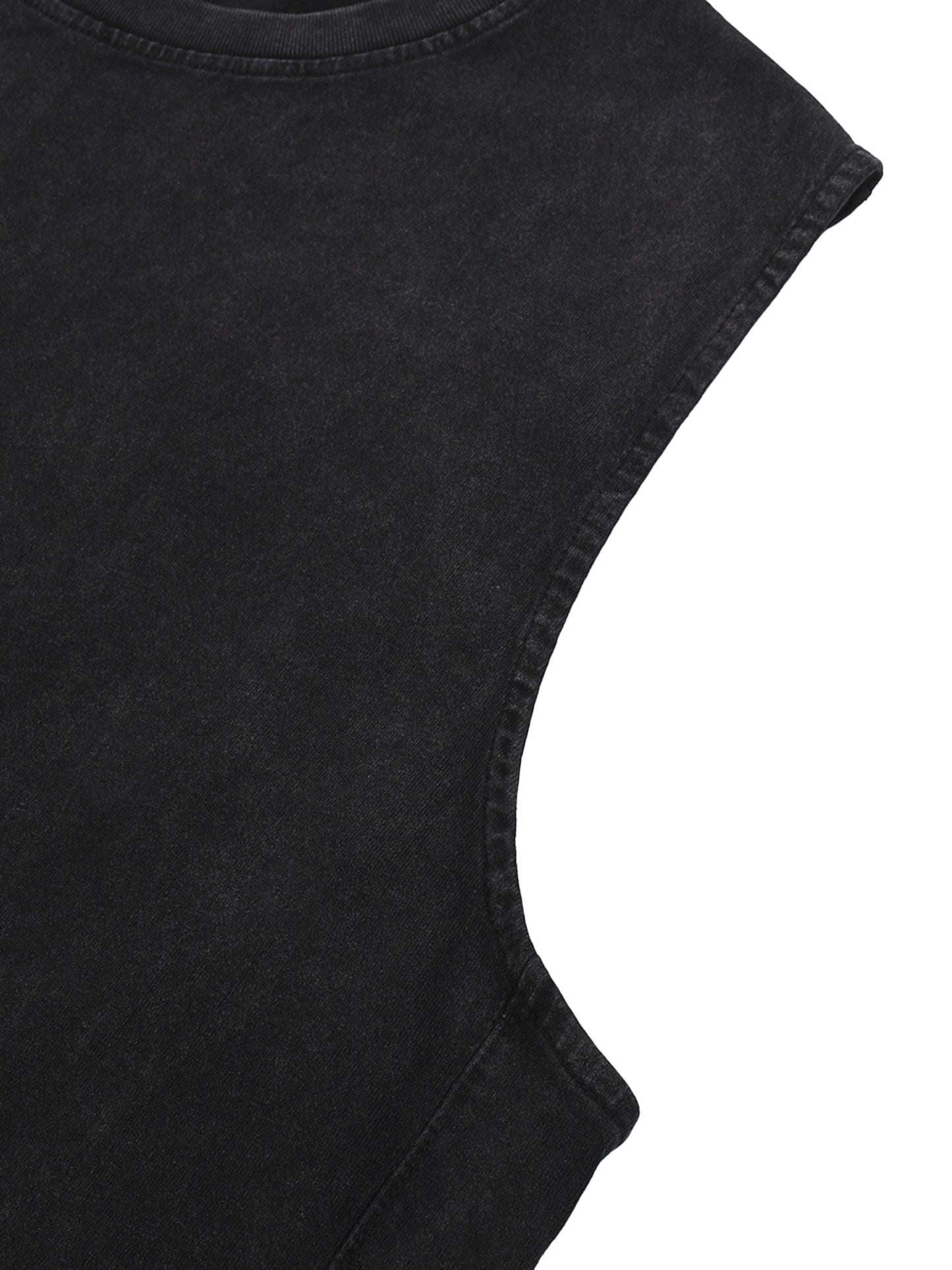 Faith Reaper Stressed Snow Washed Tank Top