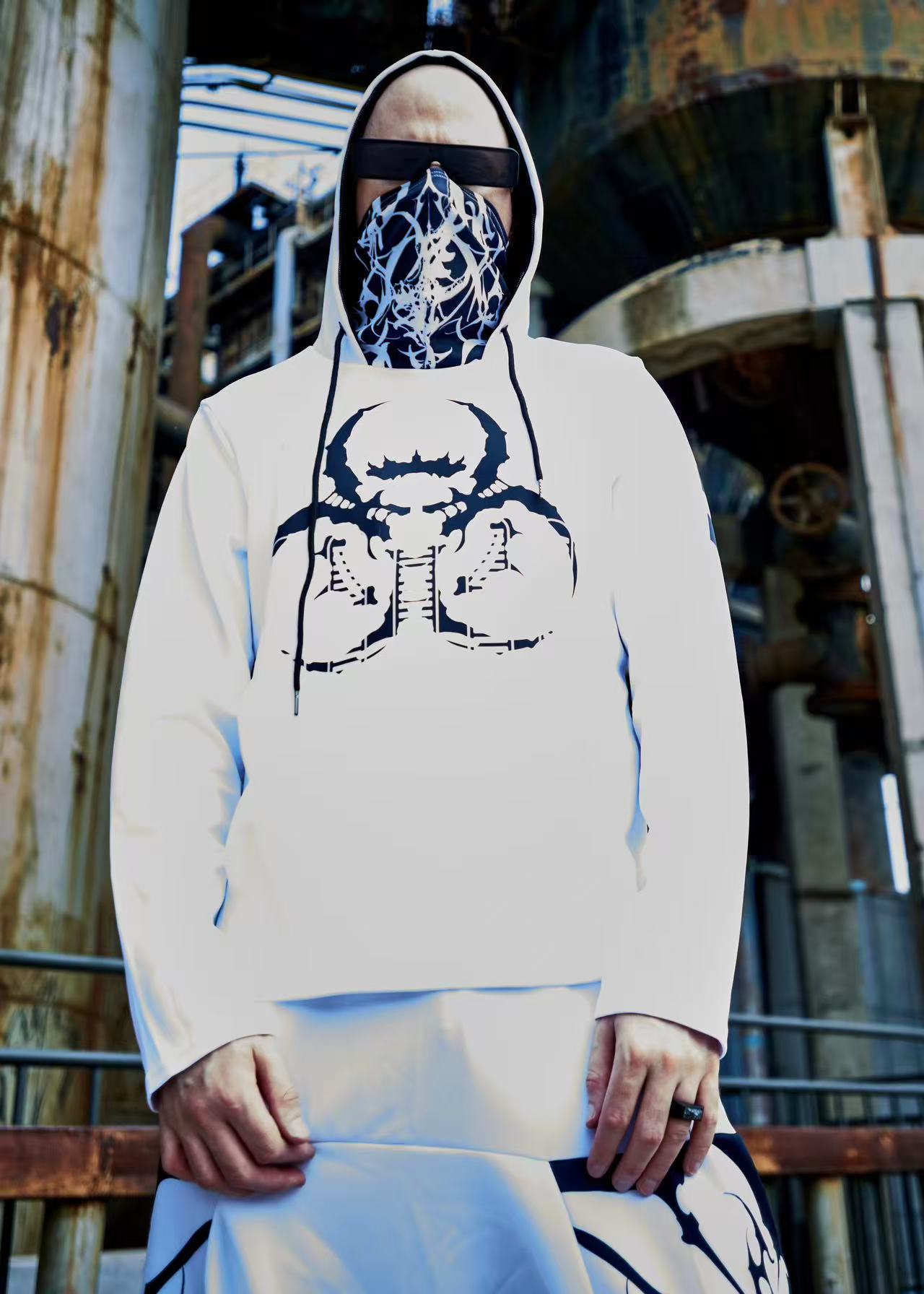 BioKvlt Masked Hoodie