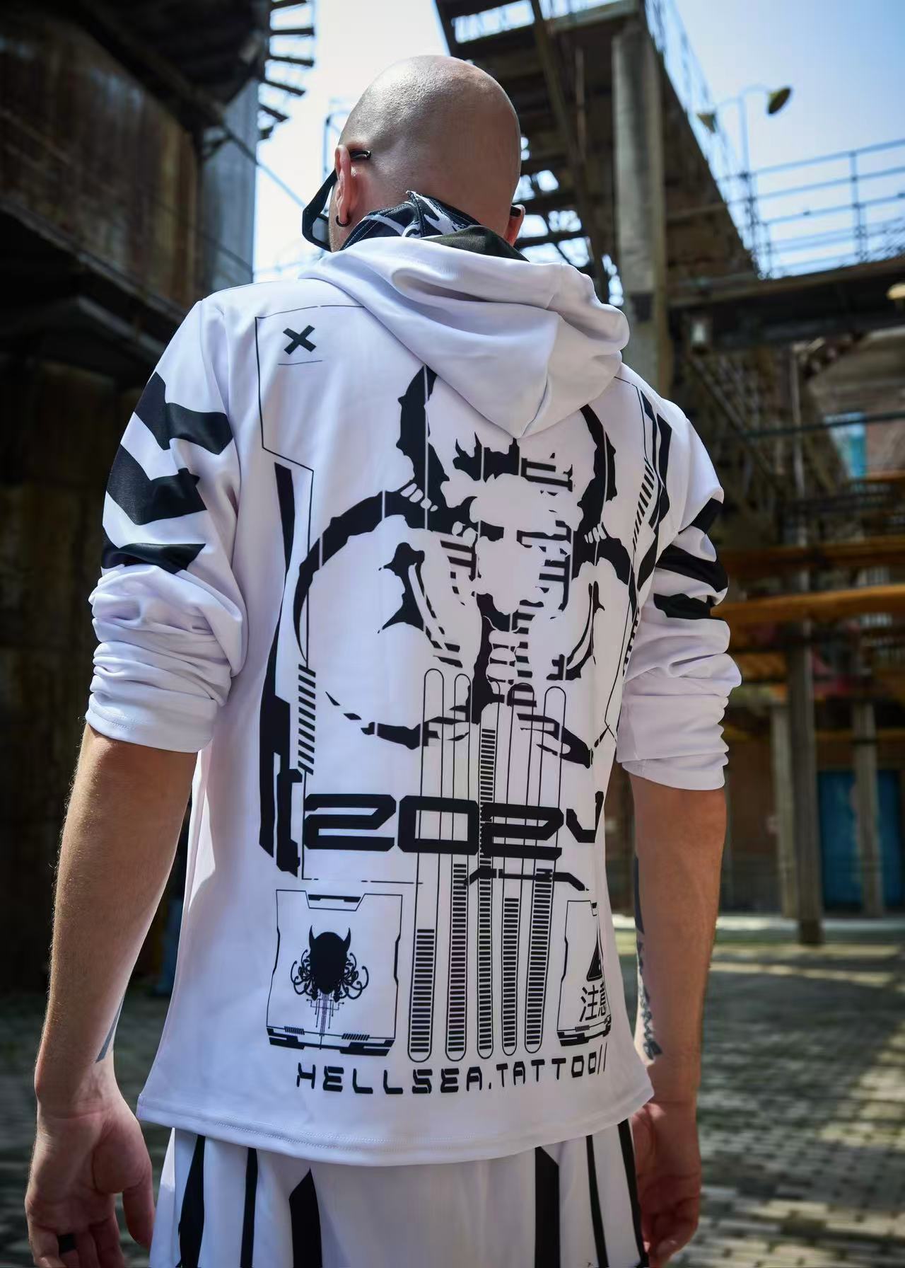 BioKvlt Masked Hoodie