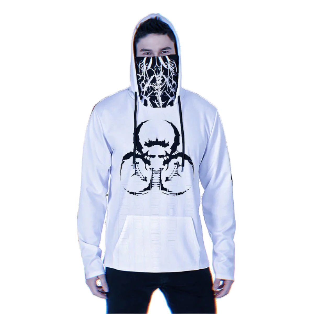 BioKvlt Masked Hoodie