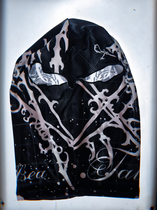Magick Sigil Balaclava Face Mask [Black]