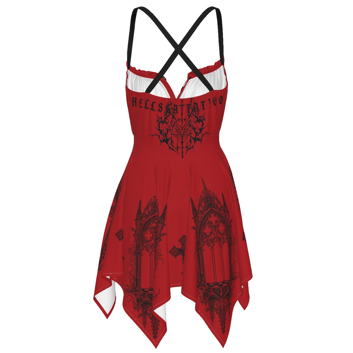 Gothic Drenched Vampire Dress