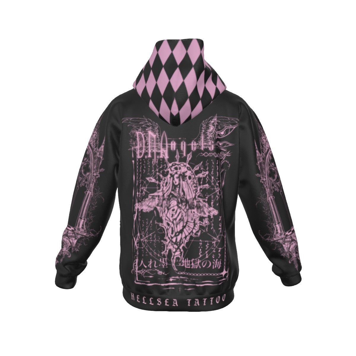 D.N Angelic Fleece Zip Up Hoodie