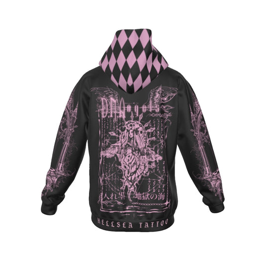 D.N Angelic Fleece Zip Up Hoodie