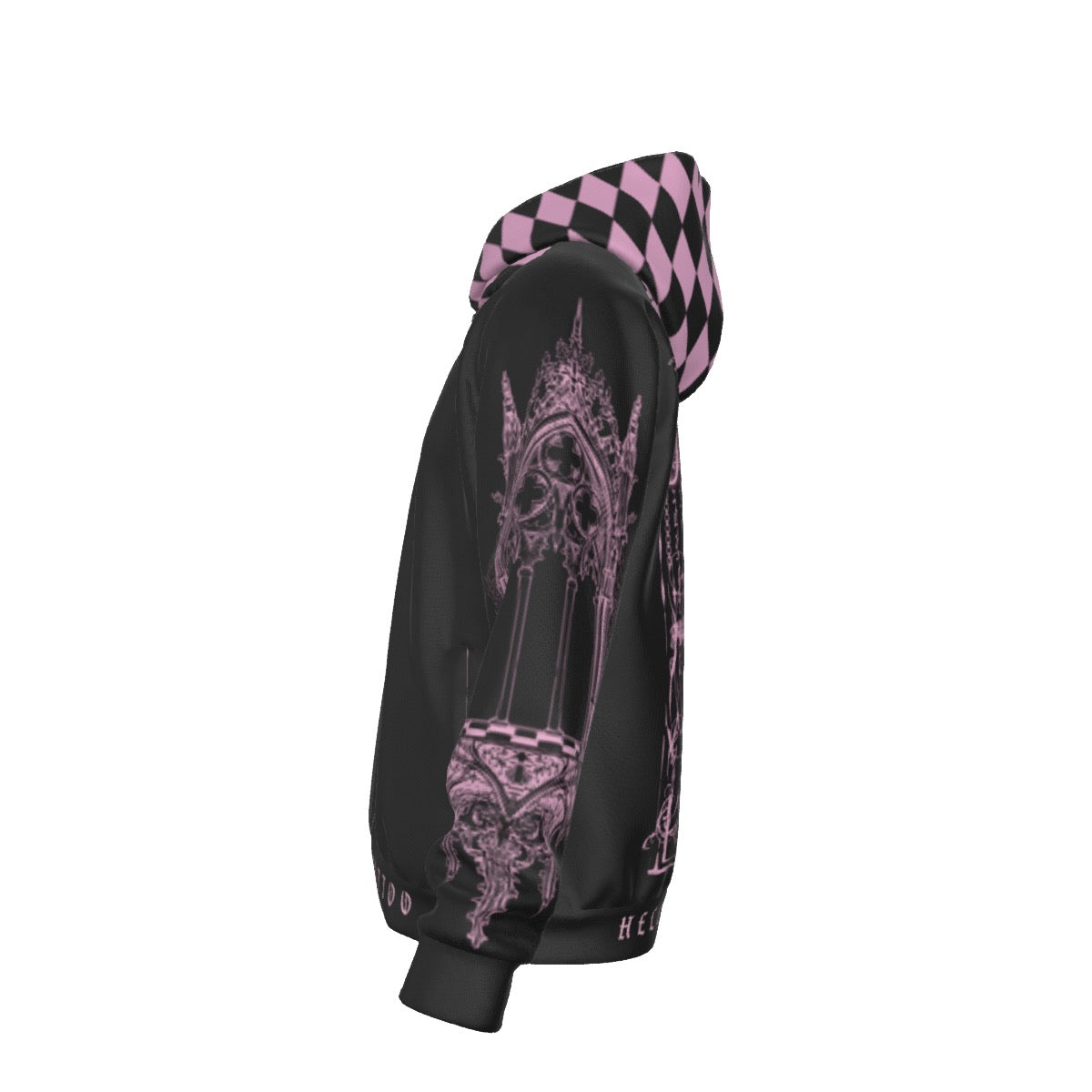 D.N Angelic Fleece Zip Up Hoodie