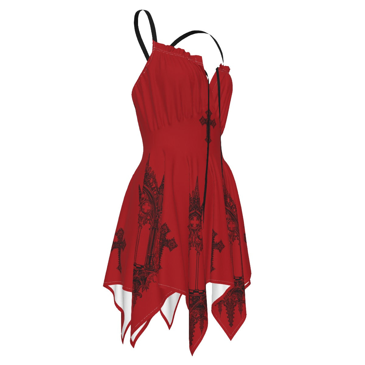 Gothic Drenched Vampire Dress
