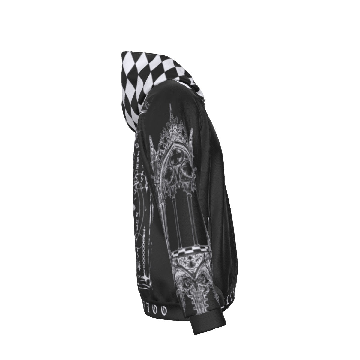 D.N Angelic Fleece Zip Up Hoodie