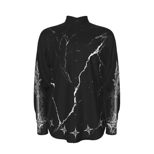 Obsidian Vampire Cathedral Long Sleeve Shirt