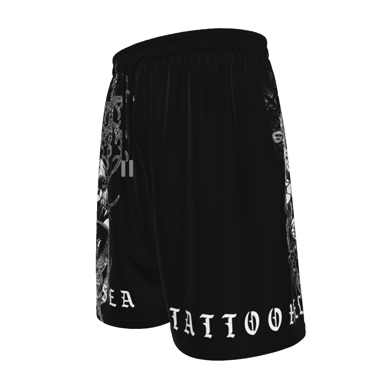 Black Sigil Nurse Beach Shorts