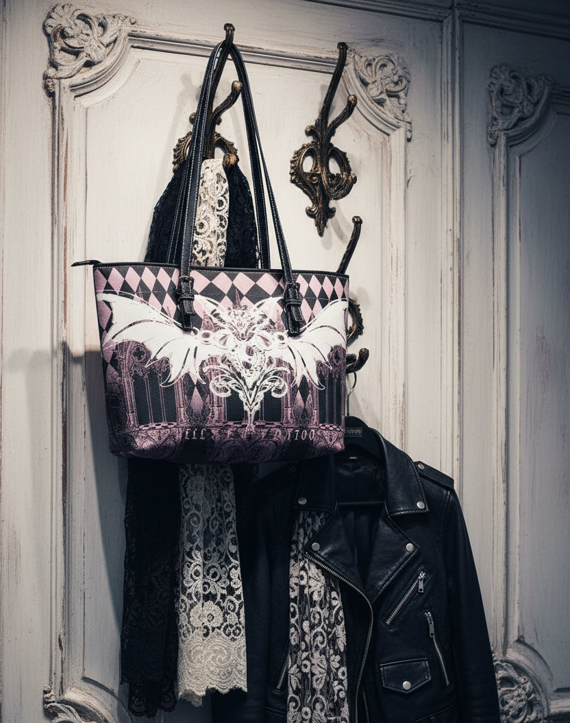 E. G. Bat Soft Pink Tote