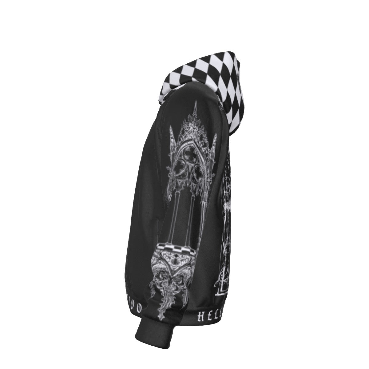 D.N Angelic Fleece Zip Up Hoodie