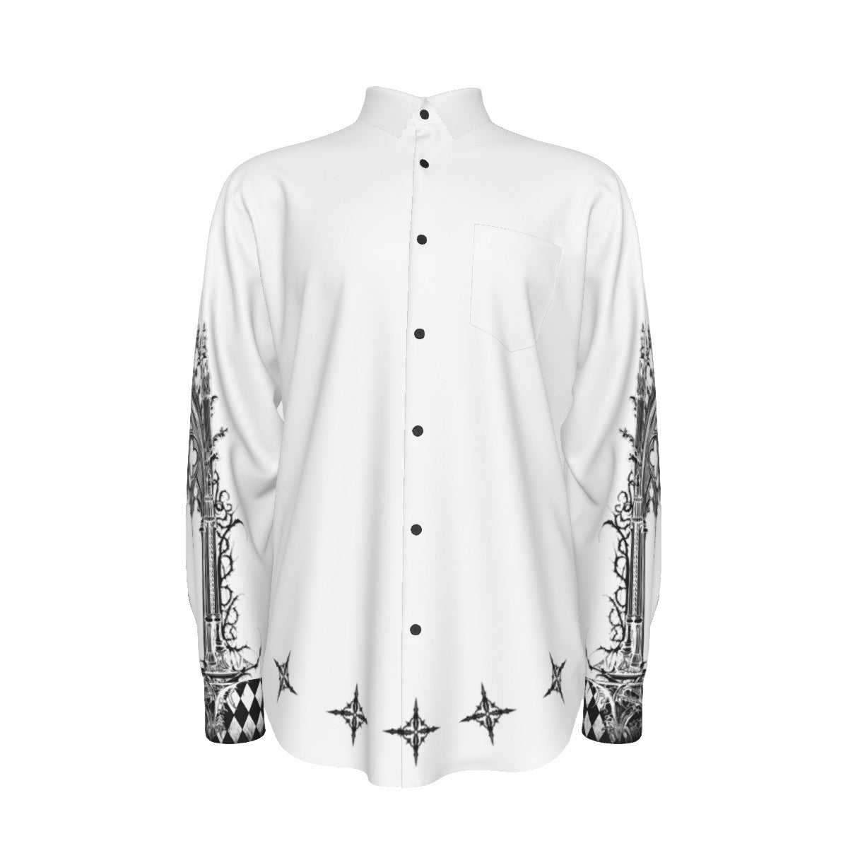 Impure Vampire Cathedral Long Sleeve Shirt