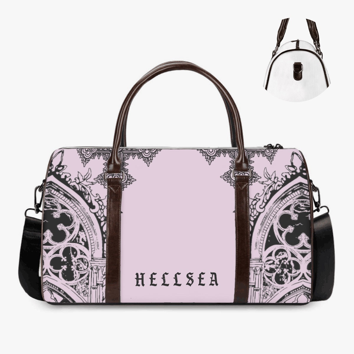Rose Romantic Canvas Duffle Bag