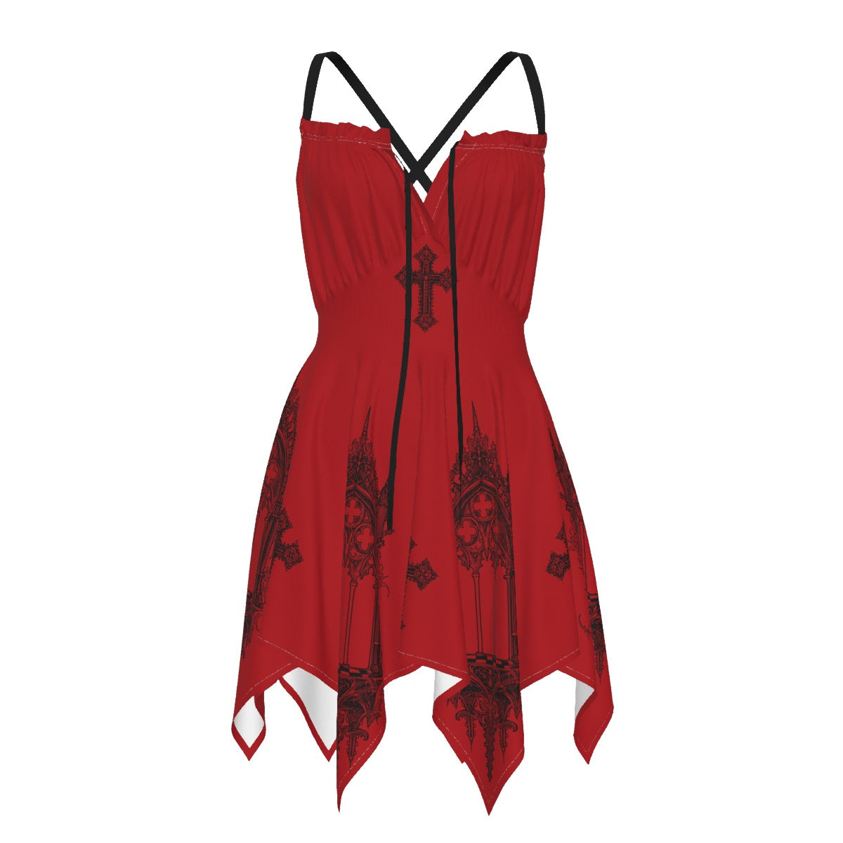 Gothic Drenched Vampire Dress