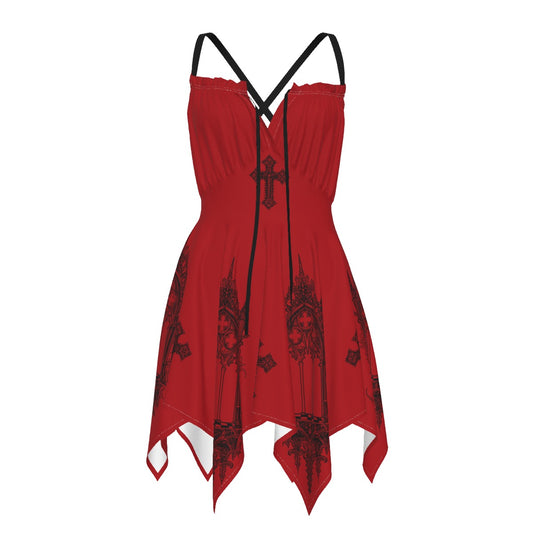 Gothic Drenched Vampire Dress