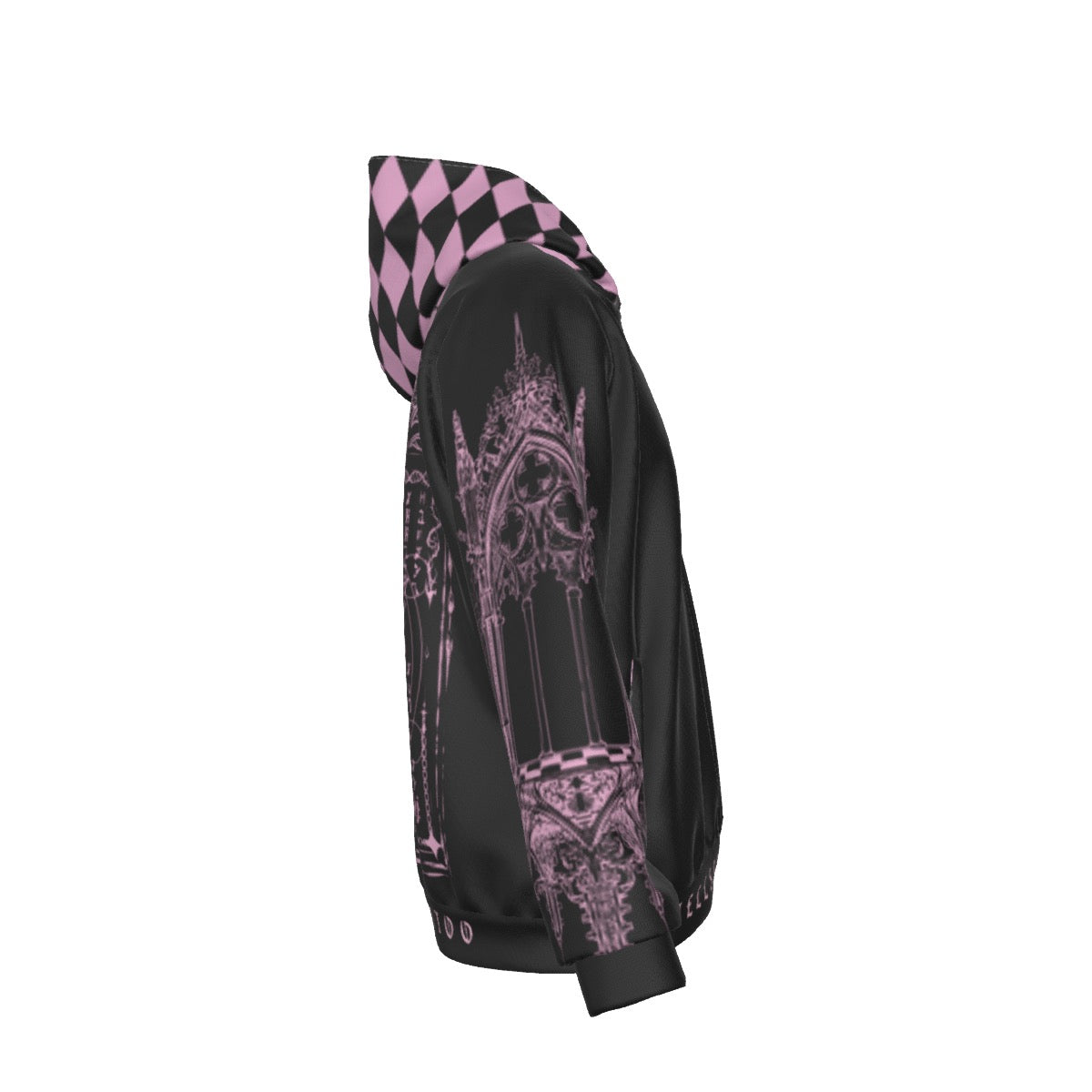 D.N Angelic Fleece Zip Up Hoodie