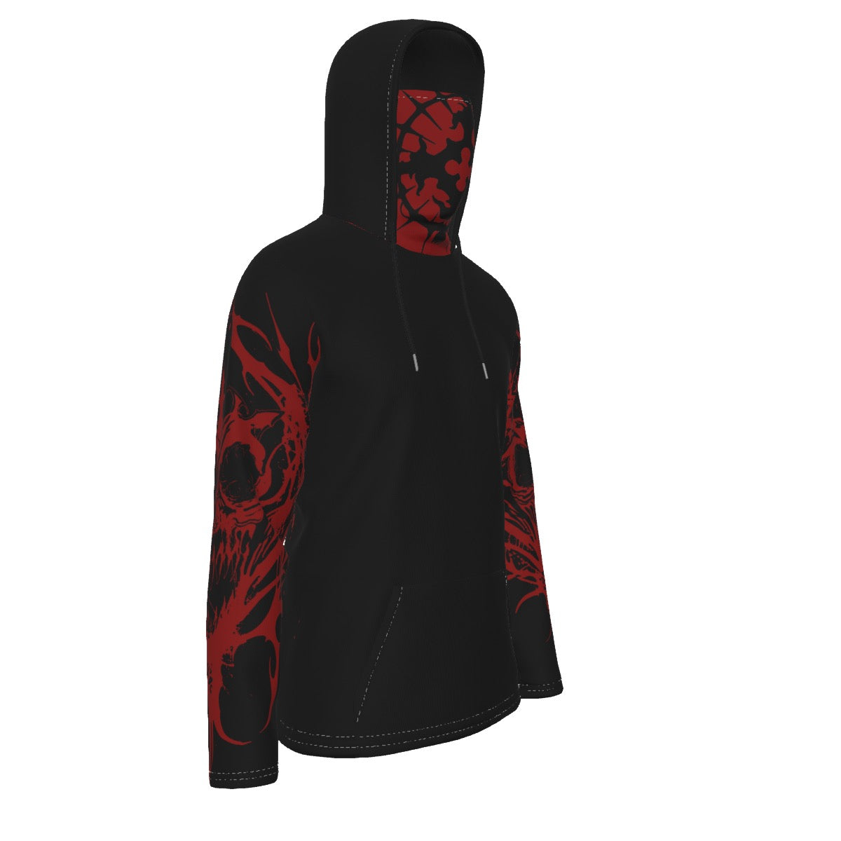 Bloodlust Heavy Fleece Hoodie With Mask